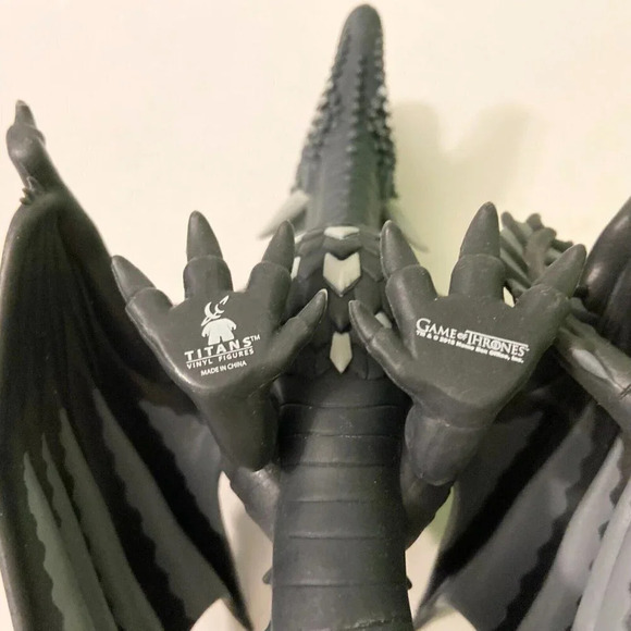 2018 Game of Thrones Wight Viserion 6 Inch Long Titans  Vinyl Dragon Figure - Picture 7 of 16